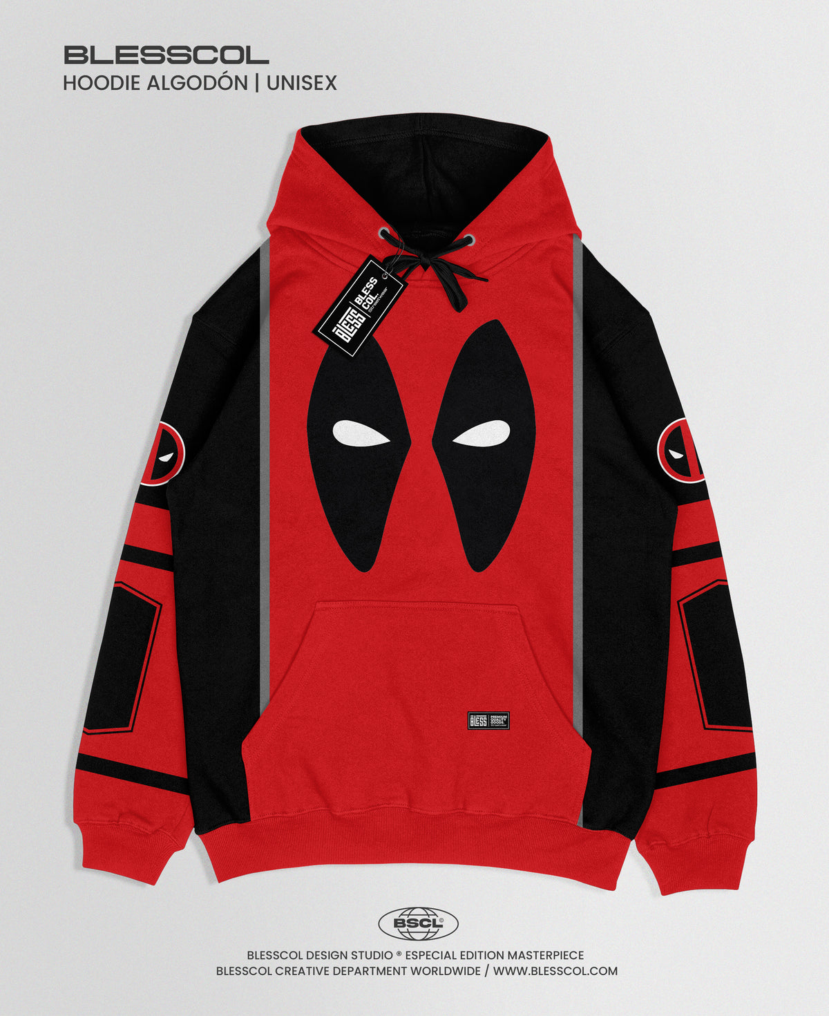 HOODIE DEADPOOL MASK EDITION