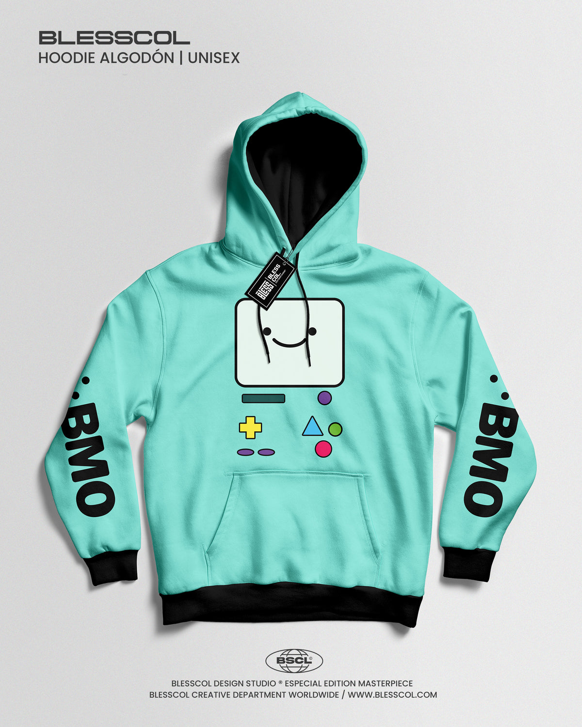 HOODIE BMO ADVENTURE TIME EDITION