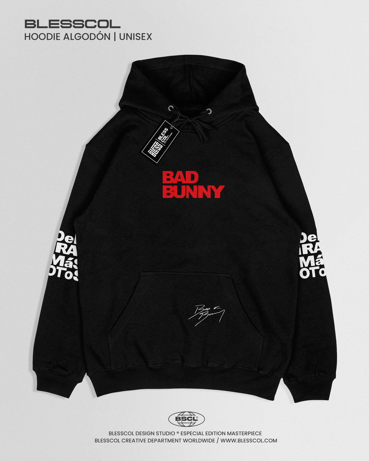 HOODIE DEBI TOMAR MAS FOTOS BAD BUNNY CONCHO DTmF