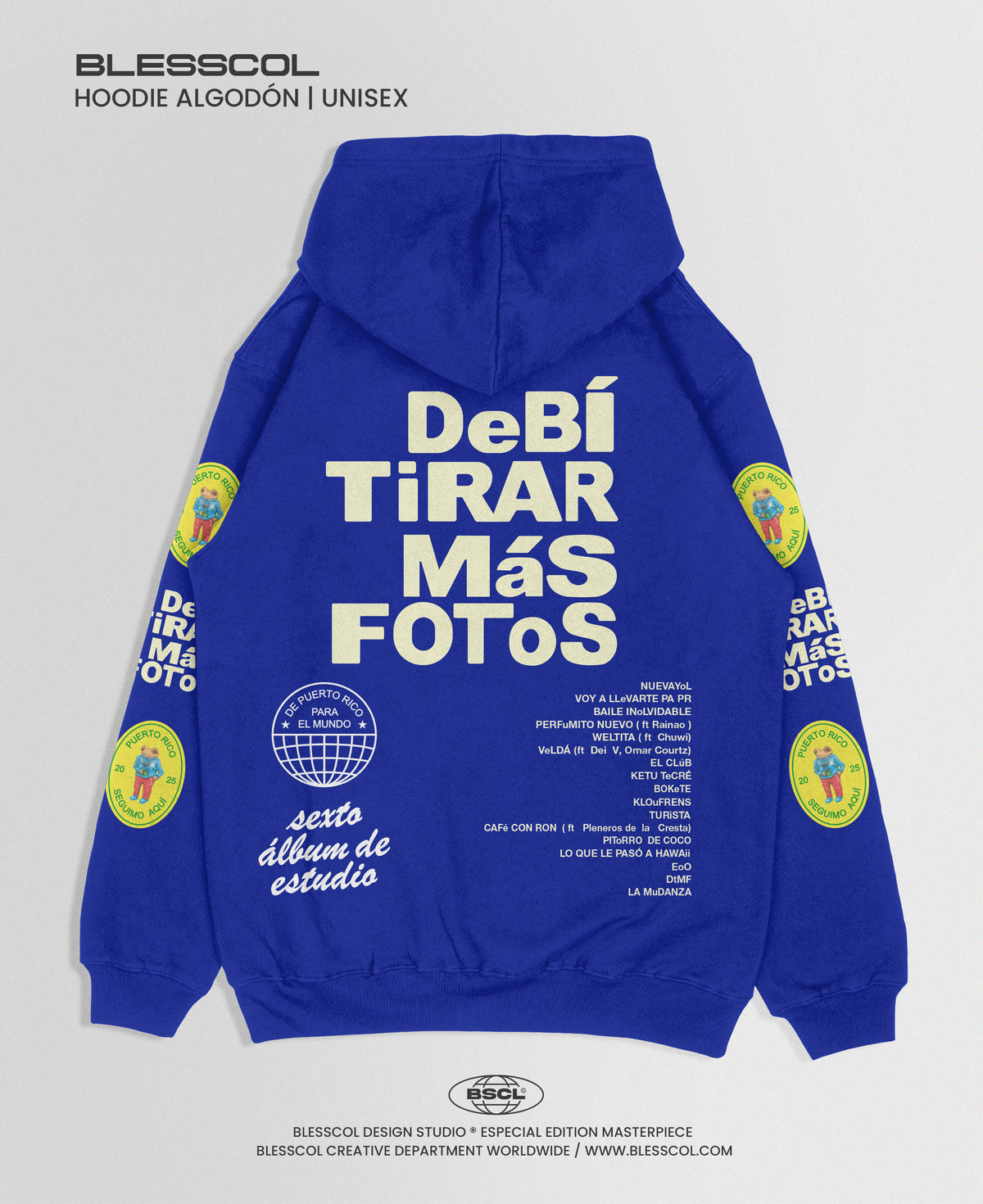 HOODIE DEBI TOMAR MAS FOTOS BAD BUNNY DTmF