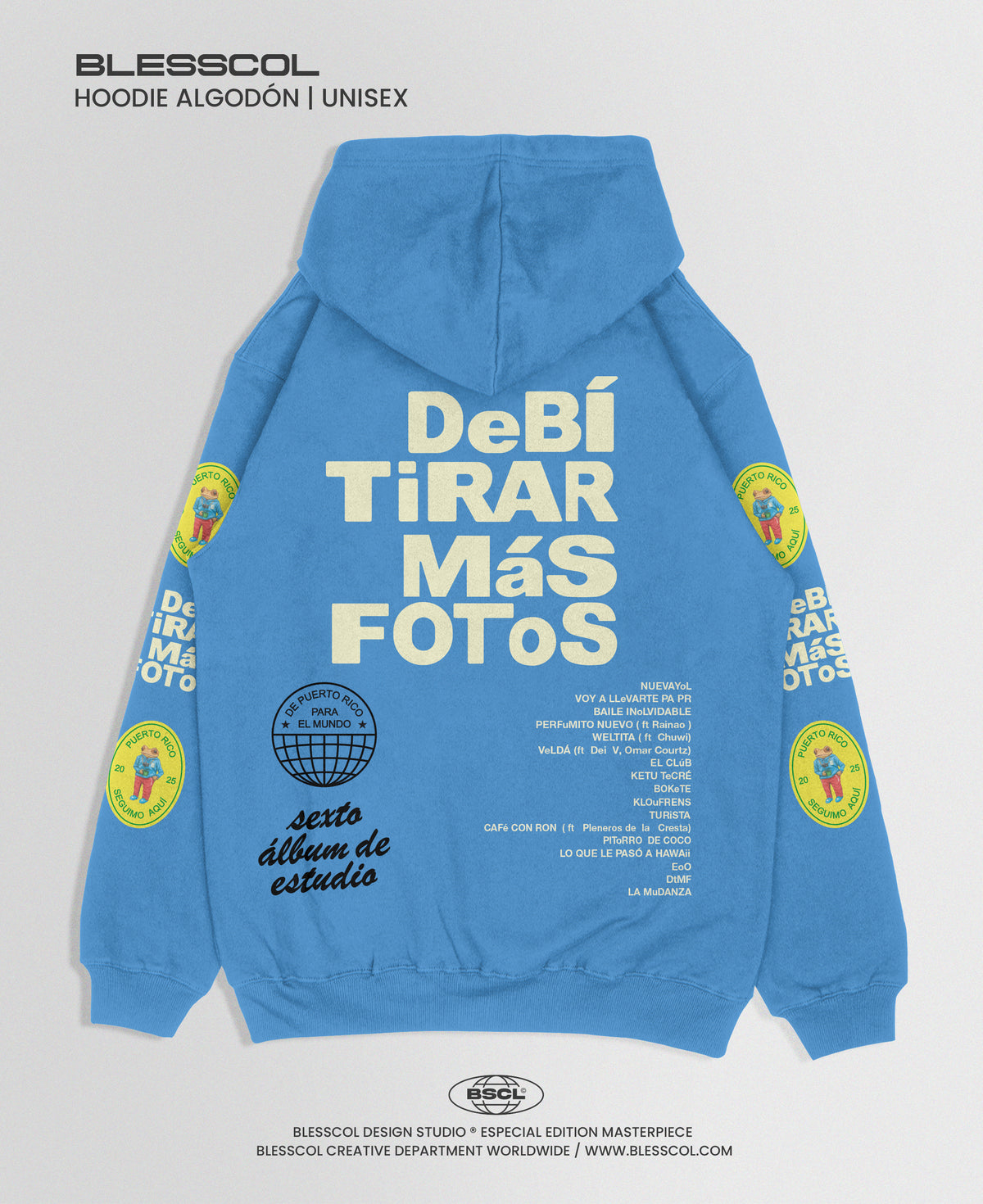 HOODIE DEBI TOMAR MAS FOTOS BAD BUNNY DTmF