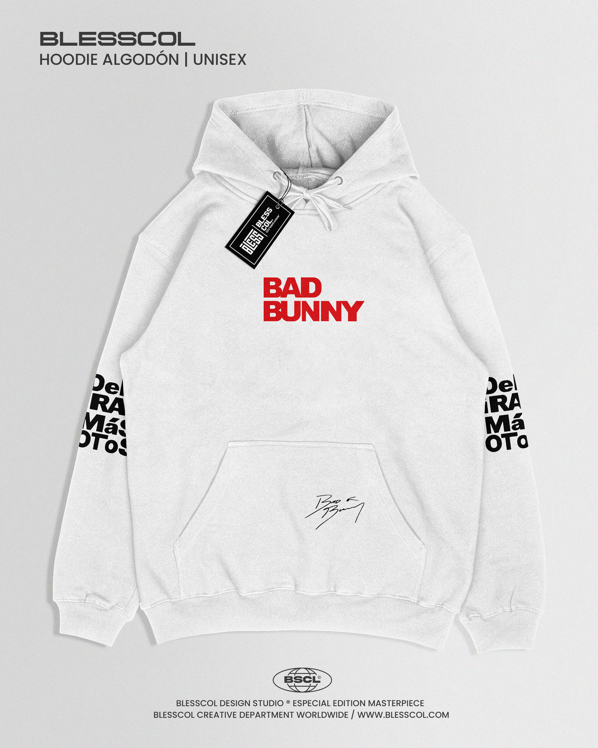 HOODIE DEBI TOMAR MAS FOTOS BAD BUNNY CONCHO DTmF