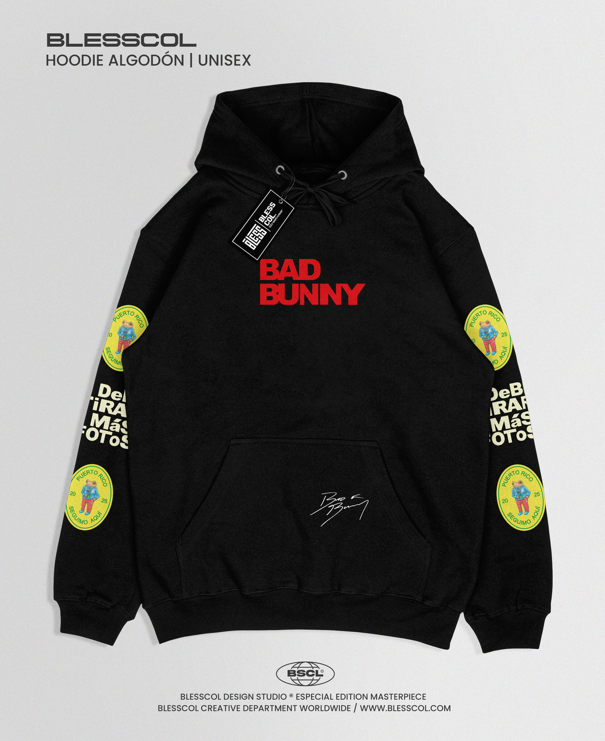 HOODIE DEBI TOMAR MAS FOTOS BAD BUNNY DTmF