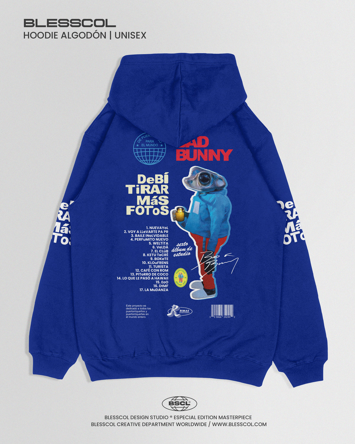 HOODIE DEBI TOMAR MAS FOTOS BAD BUNNY CONCHO DTmF