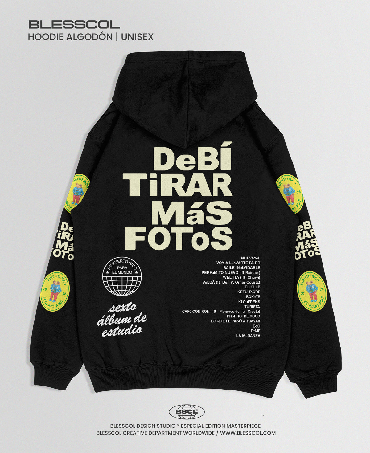 HOODIE DEBI TOMAR MAS FOTOS BAD BUNNY DTmF