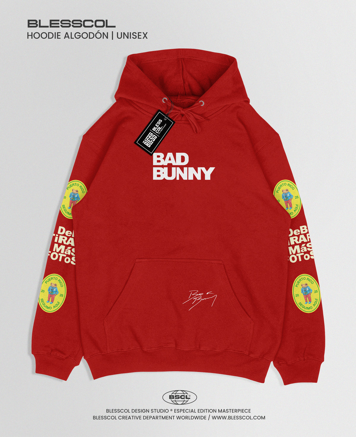 HOODIE DEBI TOMAR MAS FOTOS BAD BUNNY DTmF