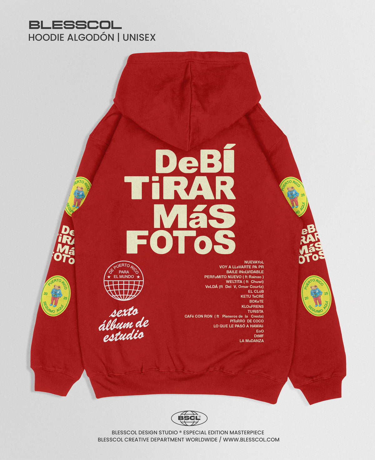 HOODIE DEBI TOMAR MAS FOTOS BAD BUNNY DTmF
