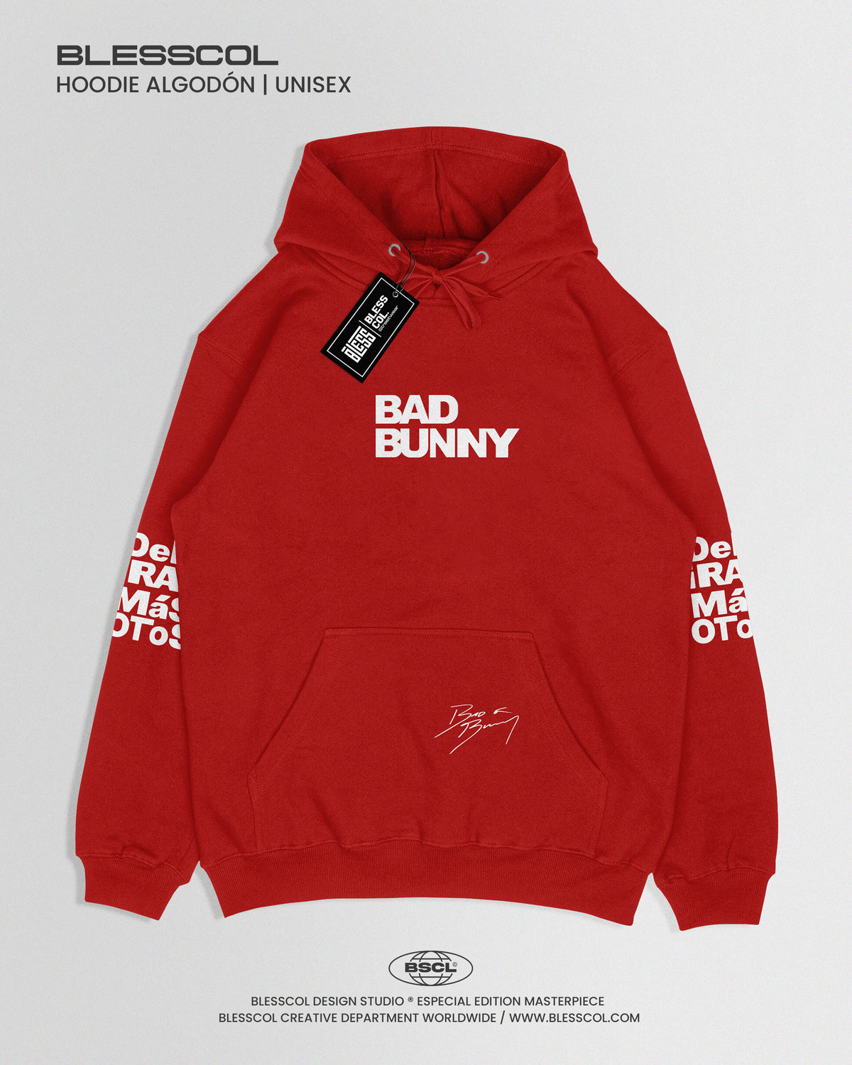 HOODIE DEBI TOMAR MAS FOTOS BAD BUNNY CONCHO DTmF
