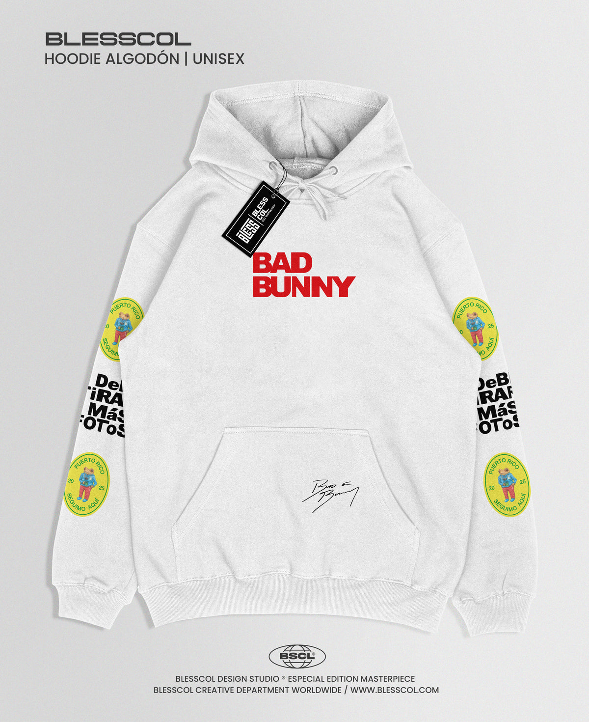 HOODIE DEBI TOMAR MAS FOTOS BAD BUNNY DTmF