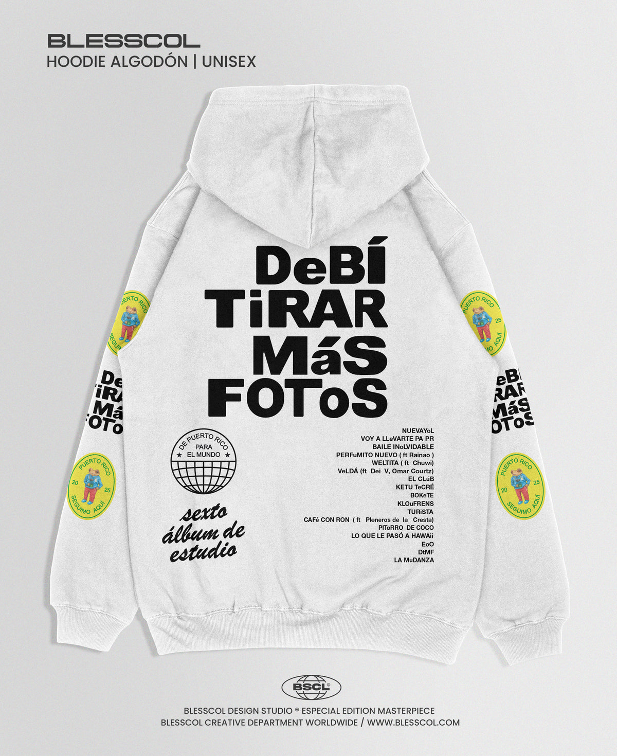 HOODIE DEBI TOMAR MAS FOTOS BAD BUNNY DTmF