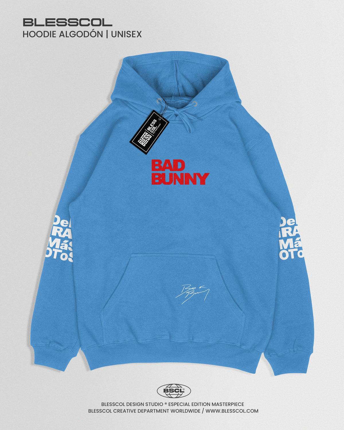 HOODIE DEBI TOMAR MAS FOTOS BAD BUNNY CONCHO DTmF