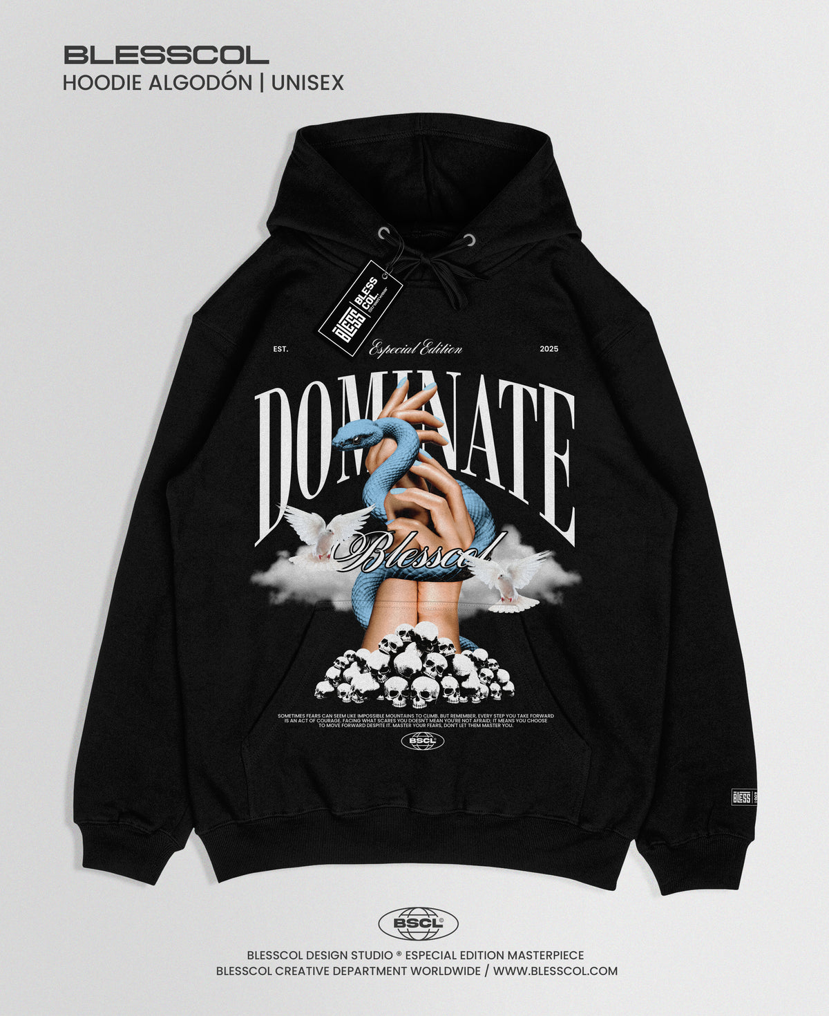 HOODIE UNISEX DOMINAT ESPECIAL EDITION