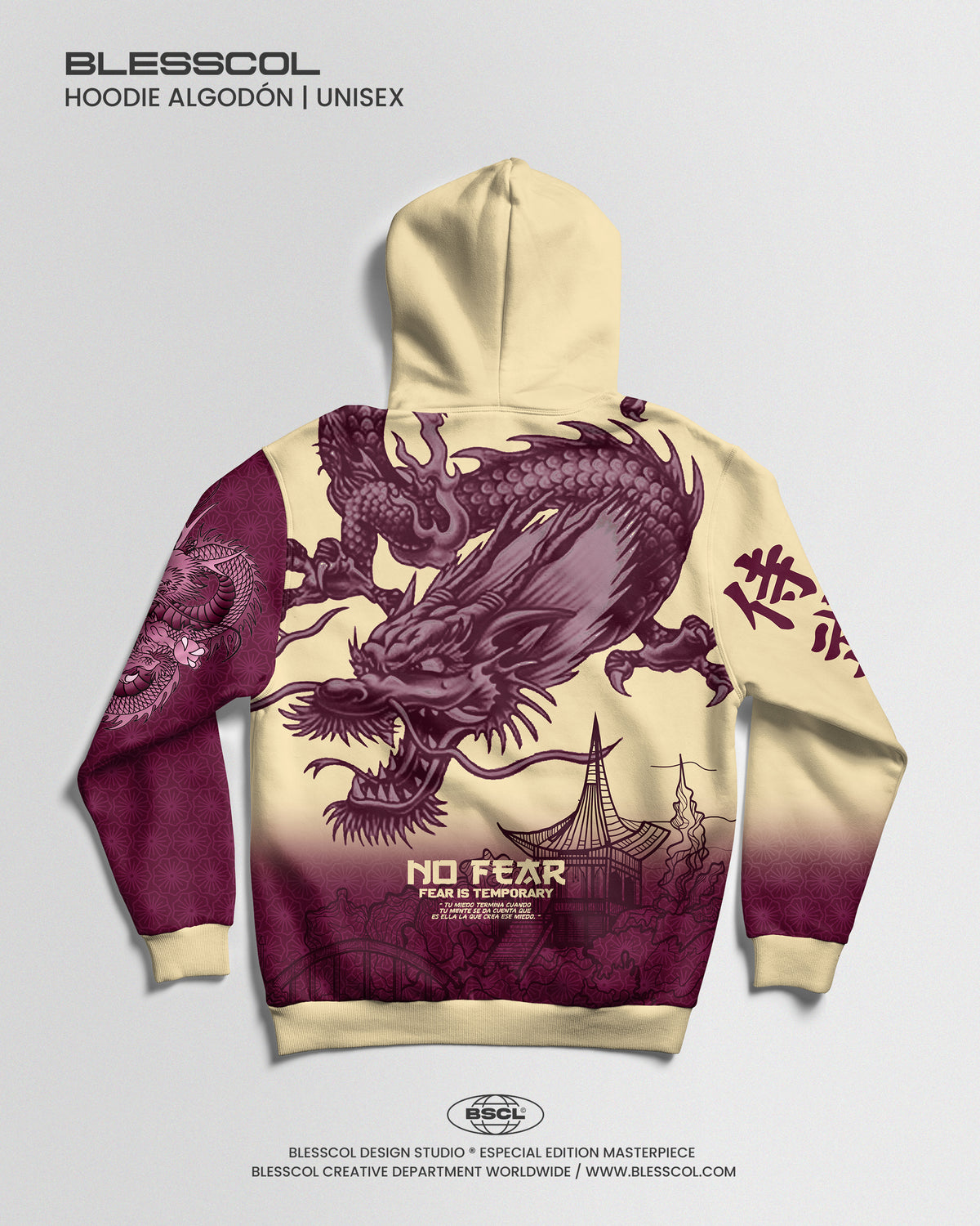 HOODIE DRAGÓN JAPONÉS IMPERIAL