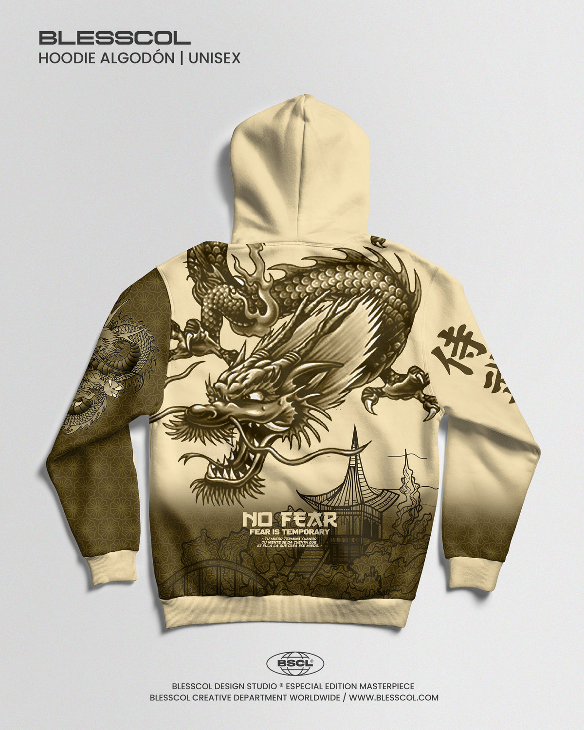 HOODIE DRAGÓN JAPONÉS IMPERIAL