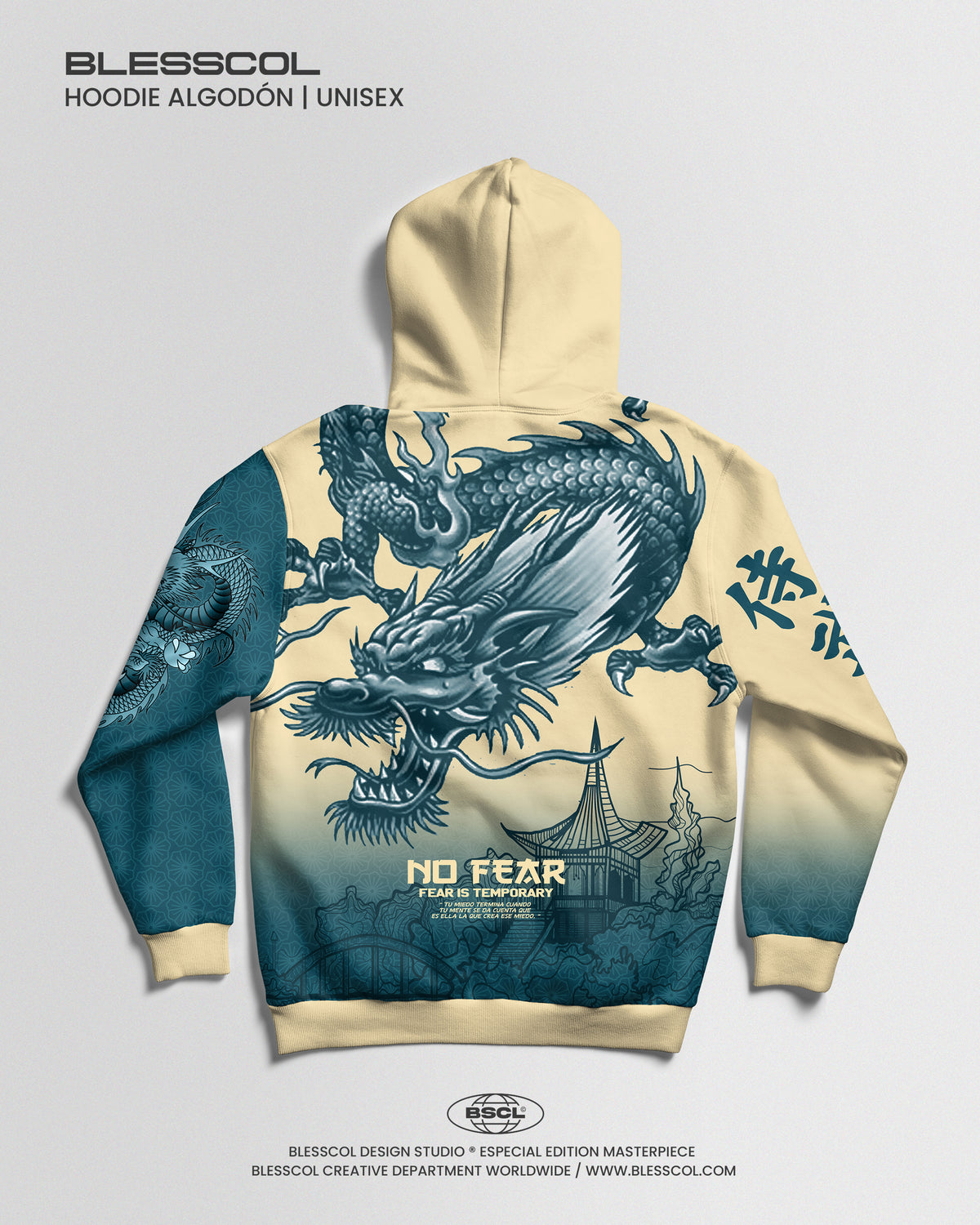 HOODIE DRAGÓN JAPONÉS IMPERIAL