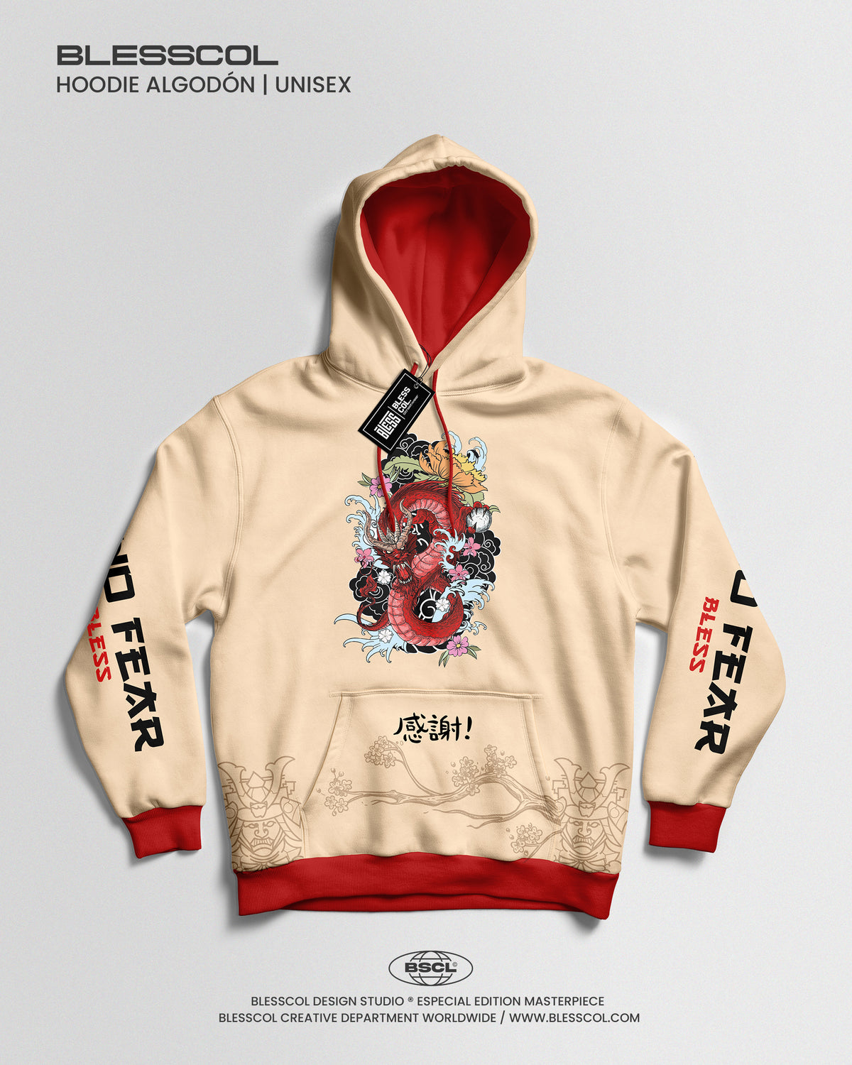 HOODIE JAPAN TOKIO NO FEAR BS