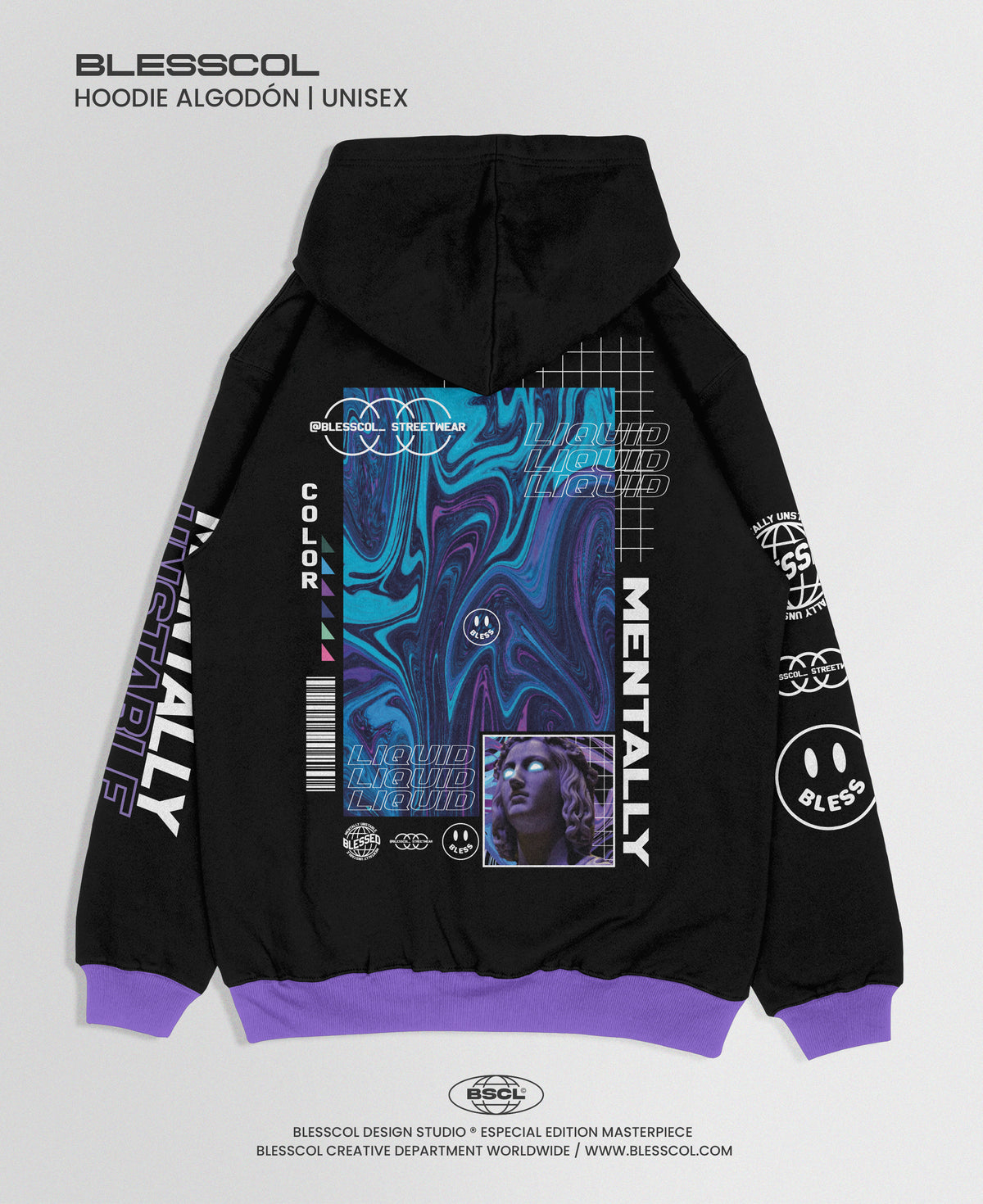 HOODIE MENTALLY UNSTABLE BSCL