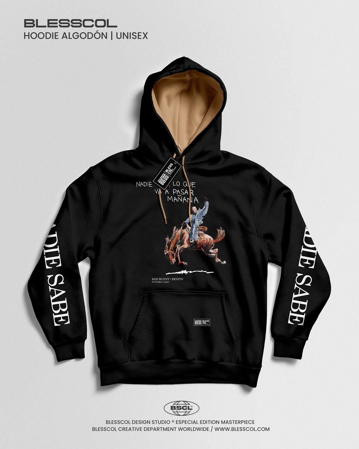 HOODIE NADIE SABE BAD BUNNY ALBUM