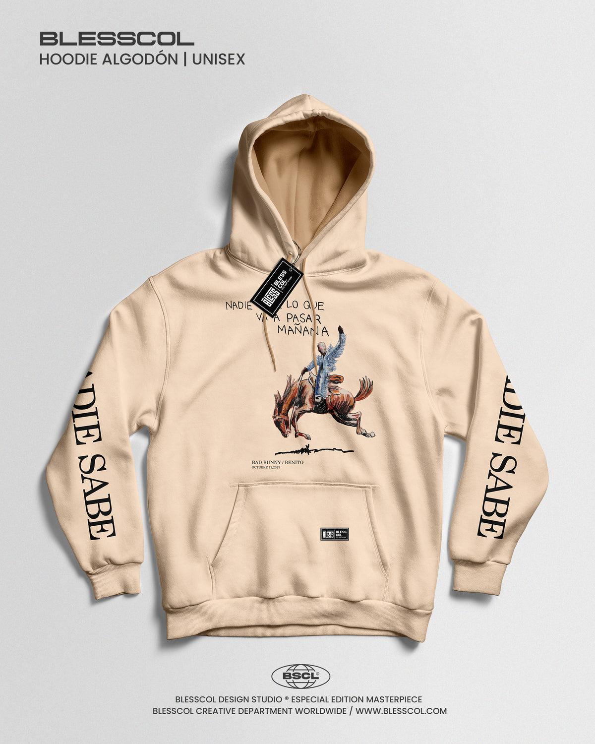 HOODIE NADIE SABE BAD BUNNY ALBUM