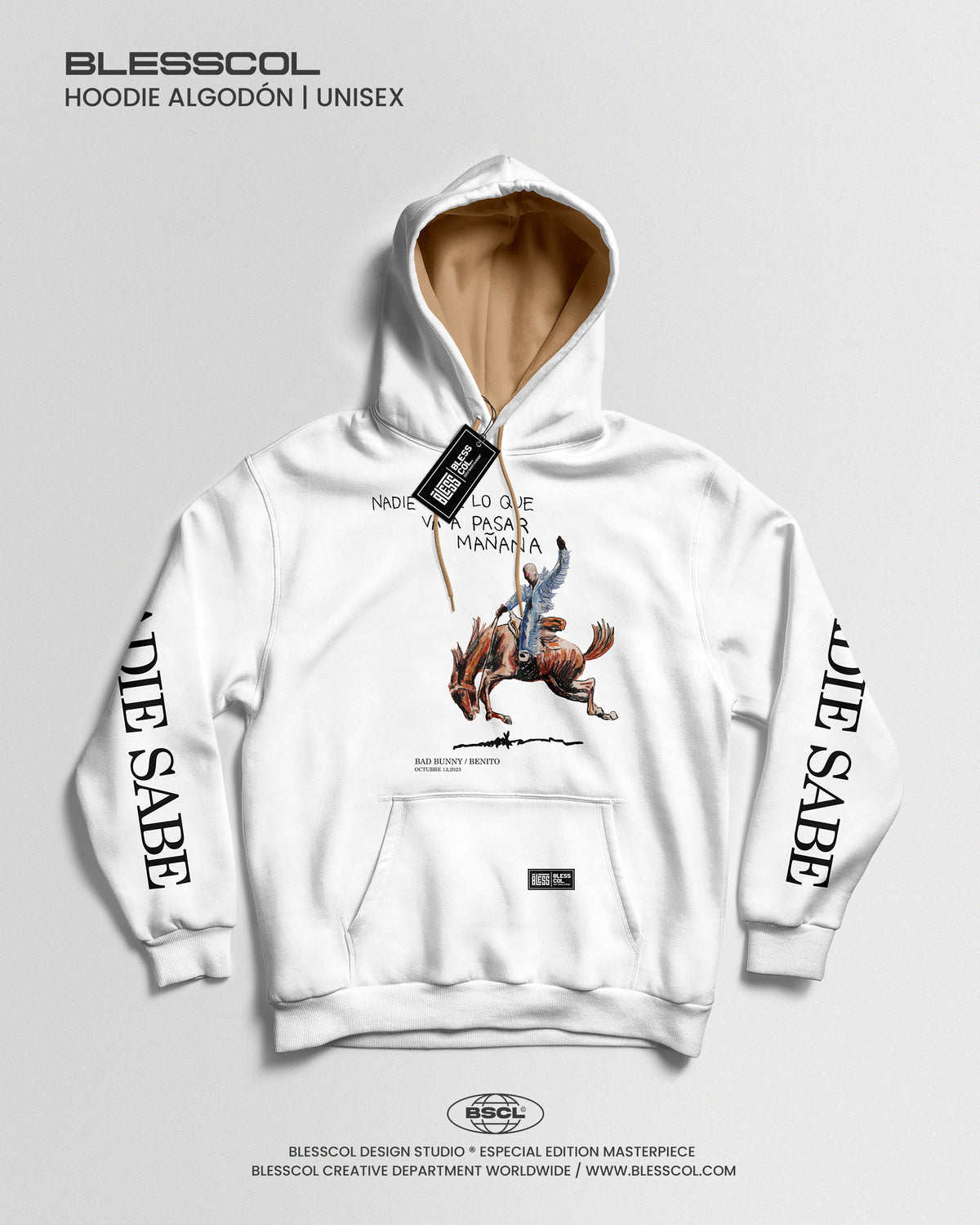 HOODIE NADIE SABE BAD BUNNY ALBUM