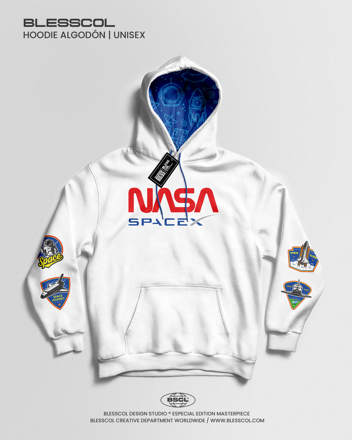 HOODIE NASA SPACEX EDITION