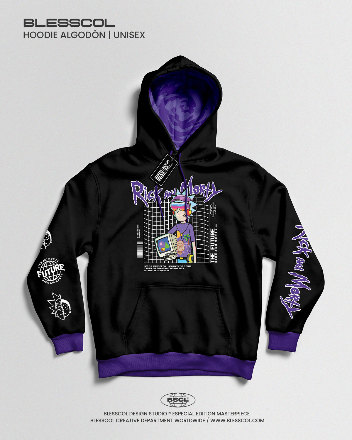 HOODIE RICK MORTY FUTURE EDITION