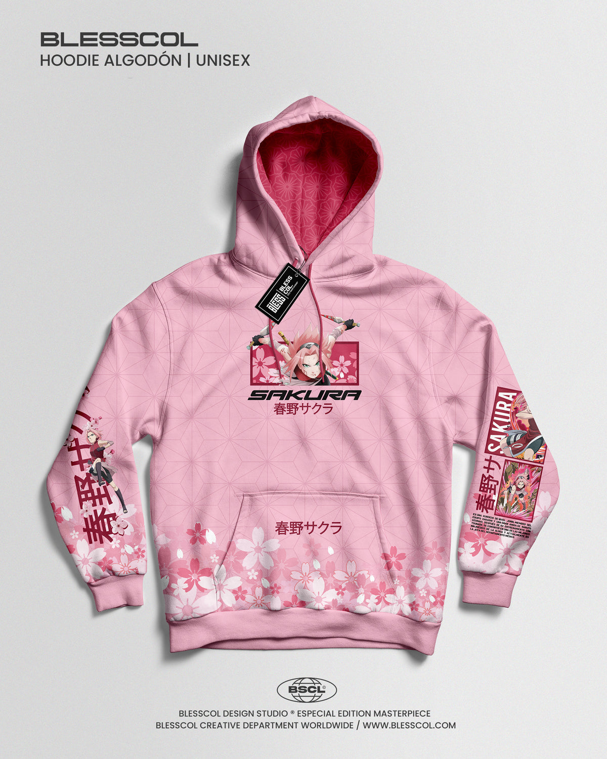 HOODIE UNISEX SAKURA HARUNO