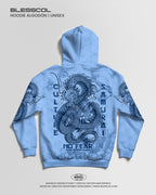 HOODIE DRAGON SAMURAI SHADOW