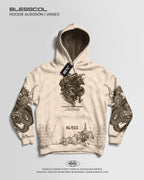 HOODIE DRAGON SAMURAI SHADOW