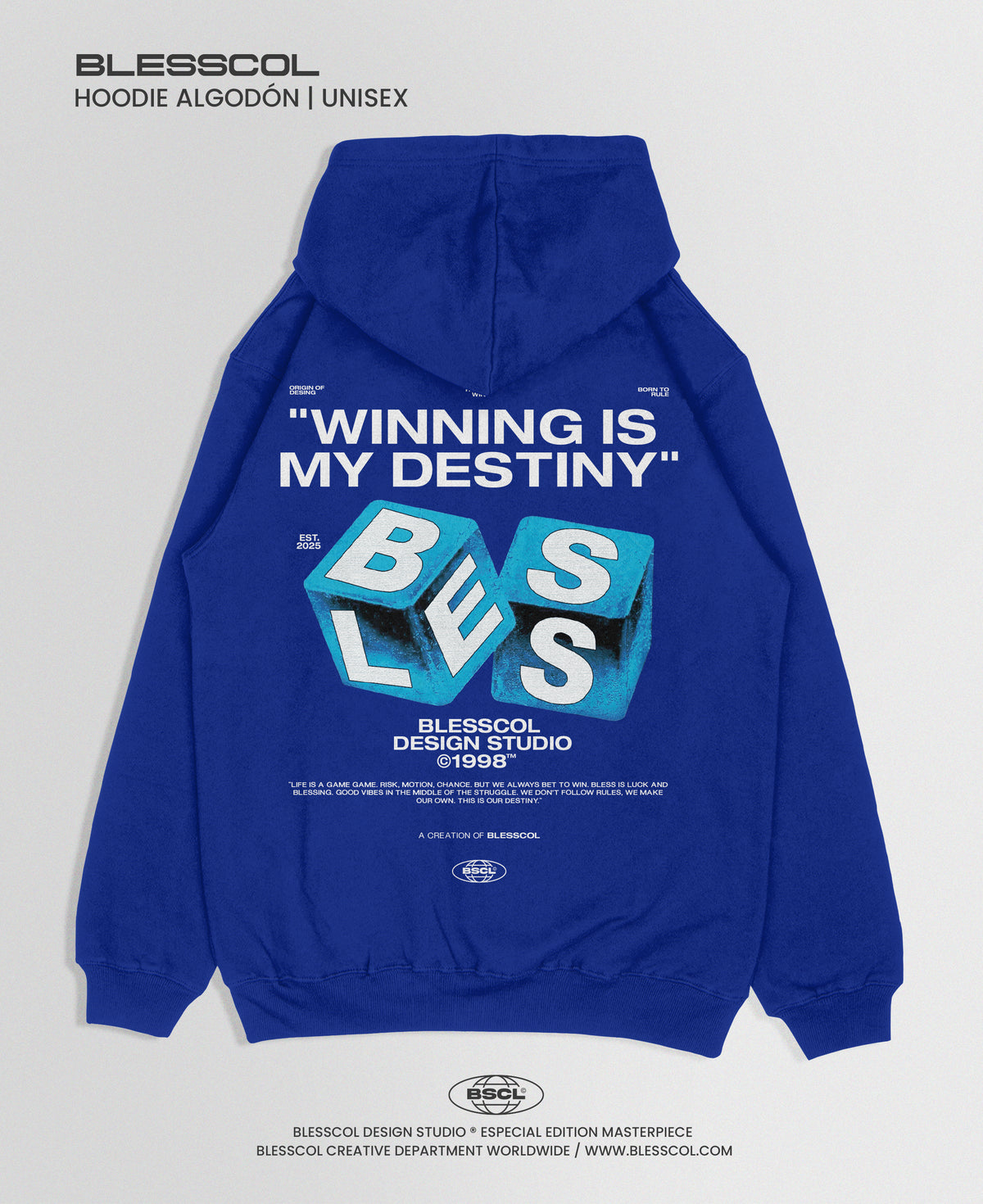 HOODIE WINNING IS MI DESTINY BSCL