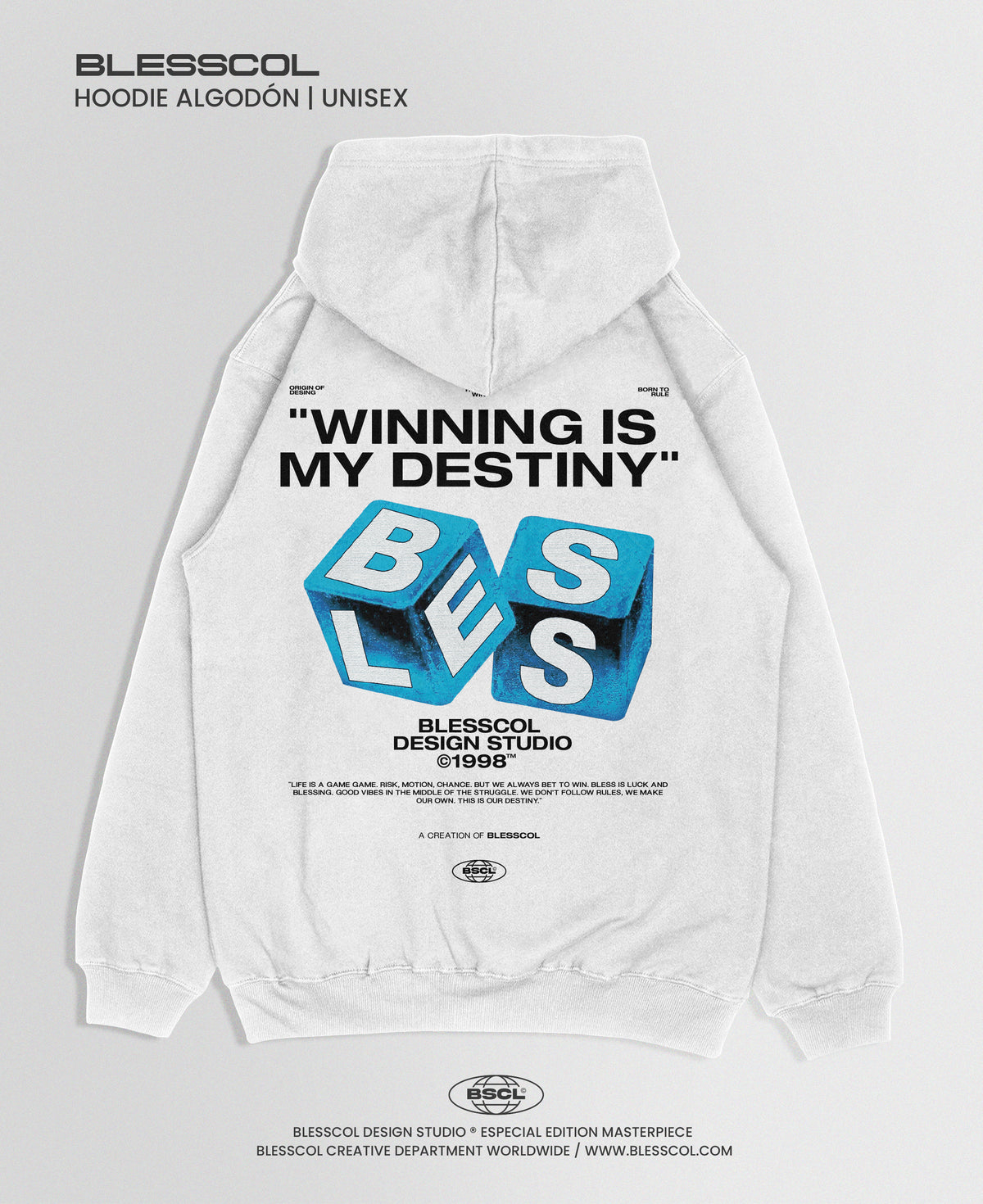 HOODIE WINNING IS MI DESTINY BSCL