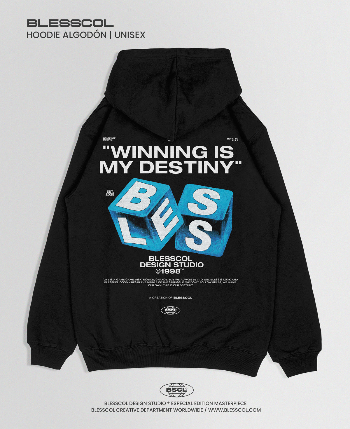 HOODIE WINNING IS MI DESTINY BSCL