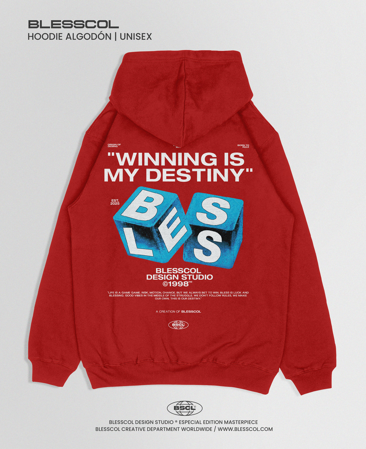 HOODIE WINNING IS MI DESTINY BSCL