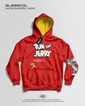 HOODIE UNISEX TOM AND JERRY