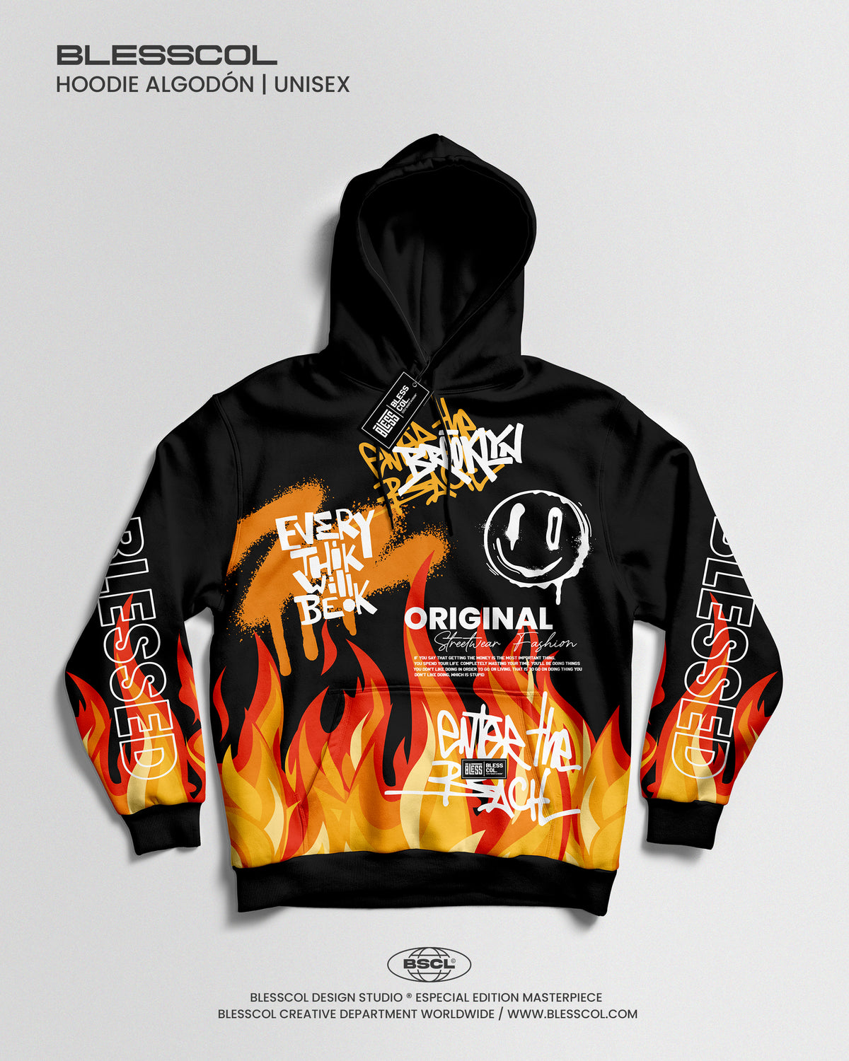 HOODIE BLESSED FLAME EDITION BSCL 2