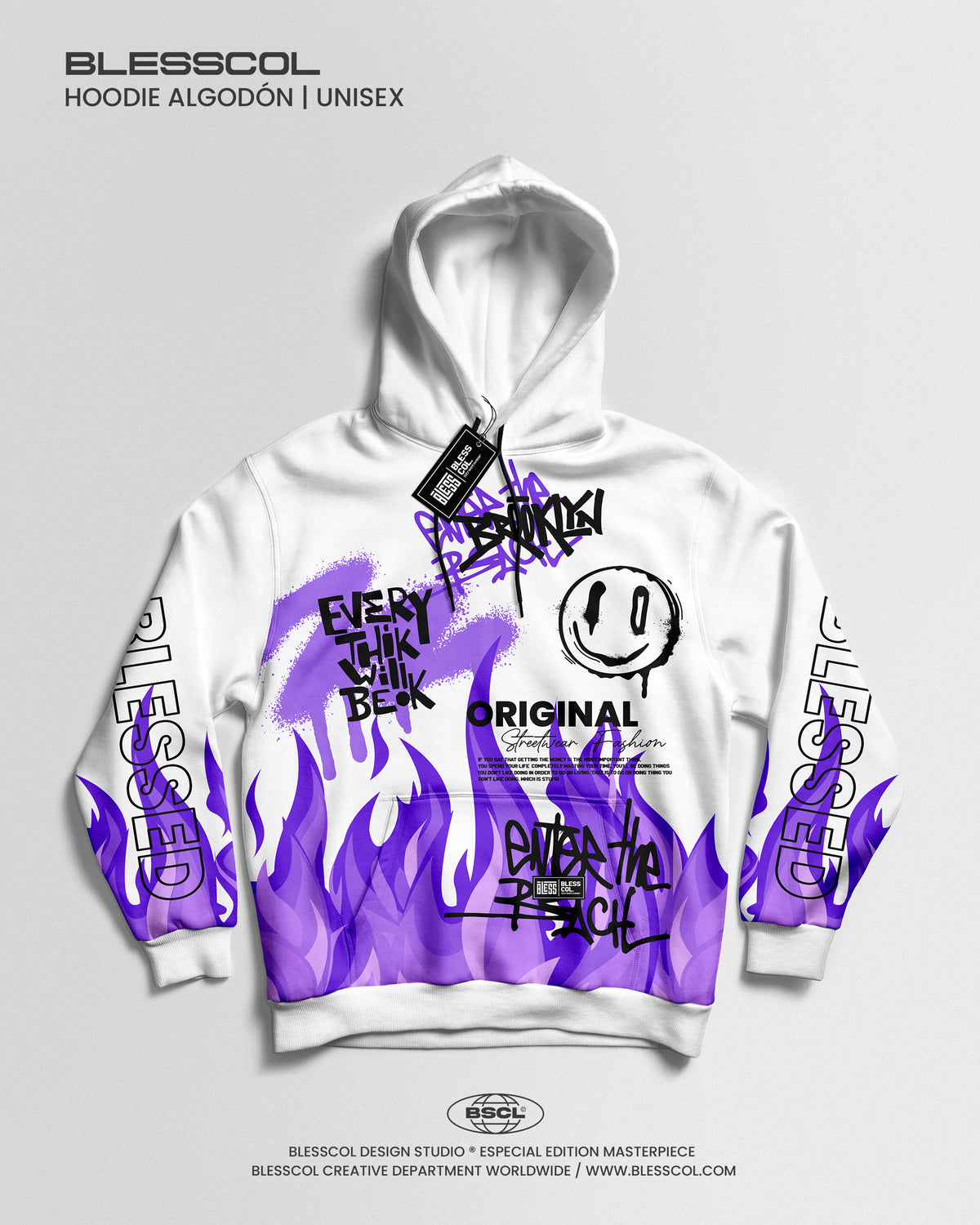 HOODIE BLESSED FLAME EDITION BSCL 1