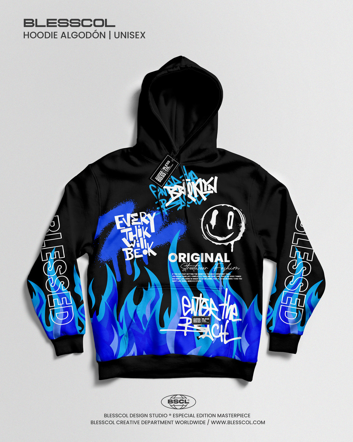 HOODIE BLESSED FLAME EDITION BSCL 2