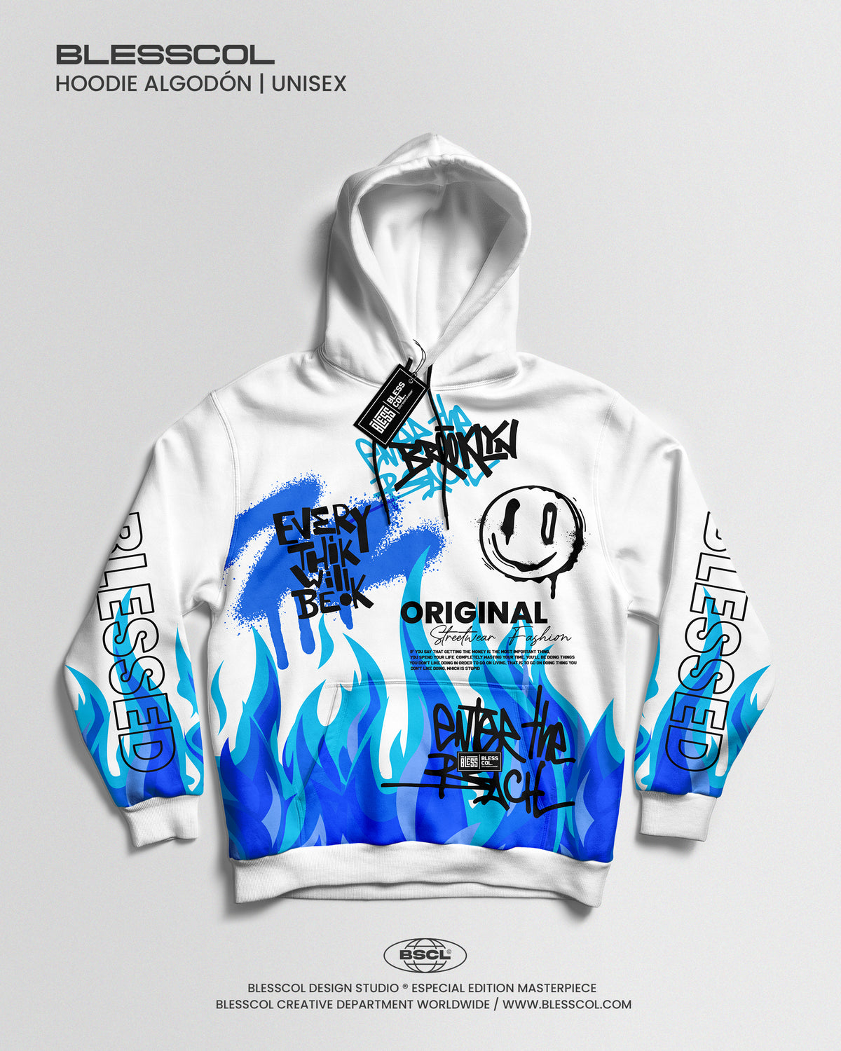 HOODIE BLESSED FLAME EDITION BSCL 1