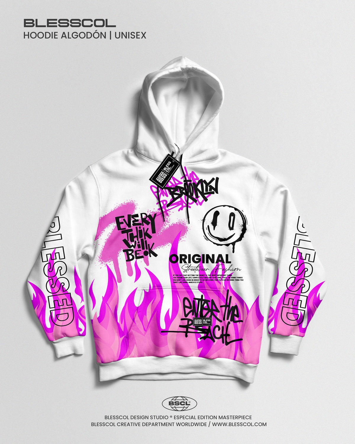 HOODIE BLESSED FLAME EDITION BSCL 1