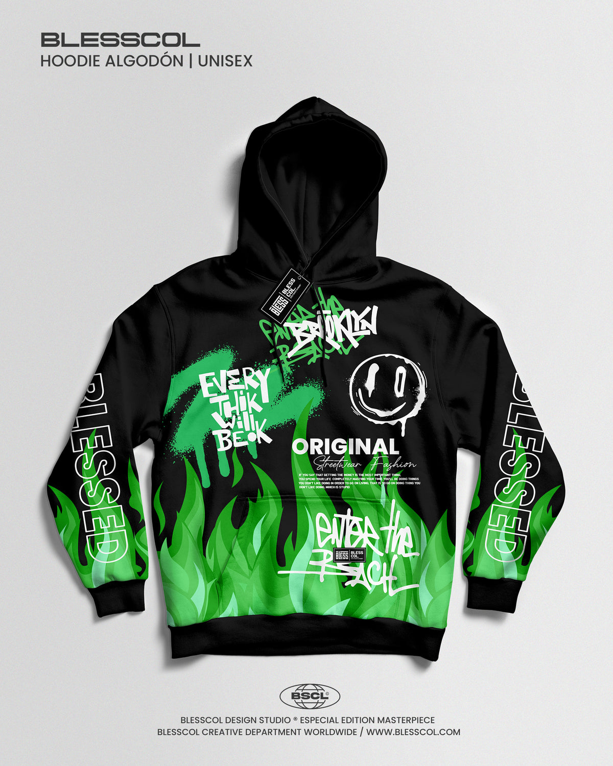 HOODIE BLESSED FLAME EDITION BSCL 2