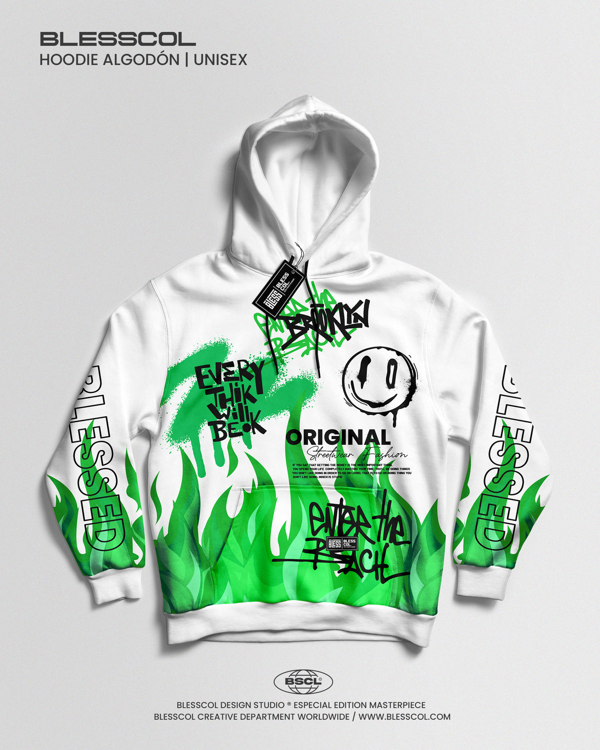 HOODIE BLESSED FLAME EDITION BSCL 1
