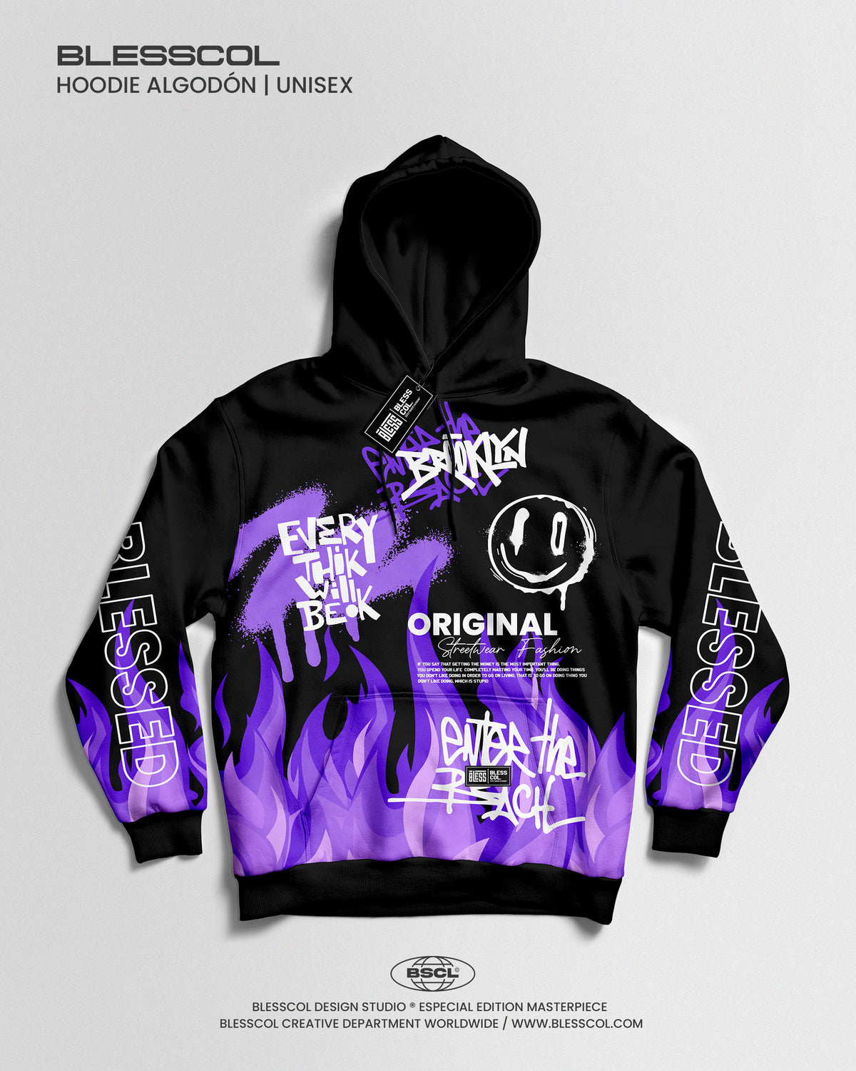 HOODIE BLESSED FLAME EDITION BSCL 2