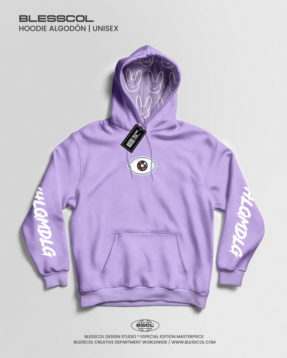HOODIE YHLQMDLG BAD BUNNY
