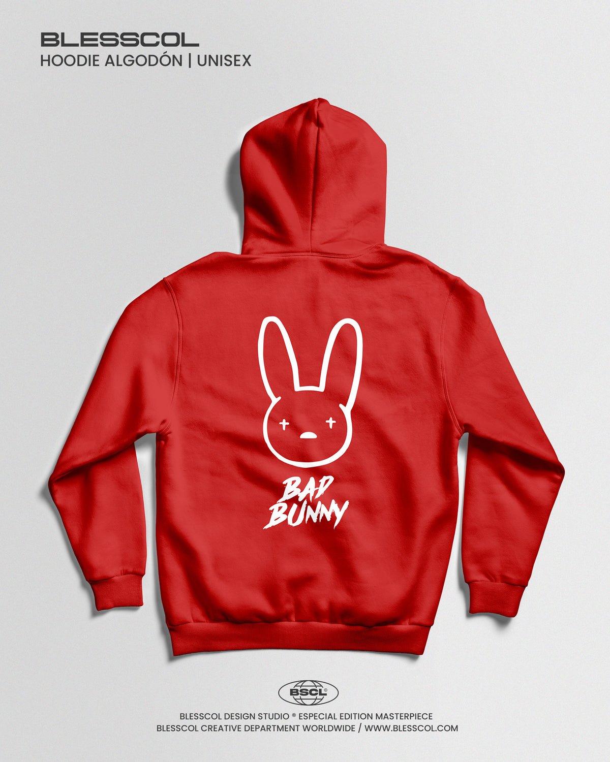 HOODIE YHLQMDLG BAD BUNNY