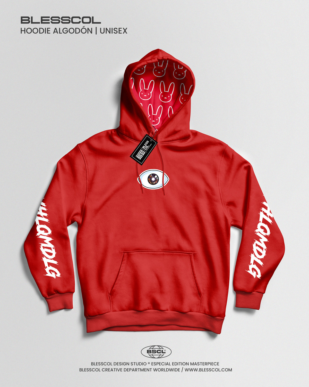HOODIE YHLQMDLG BAD BUNNY