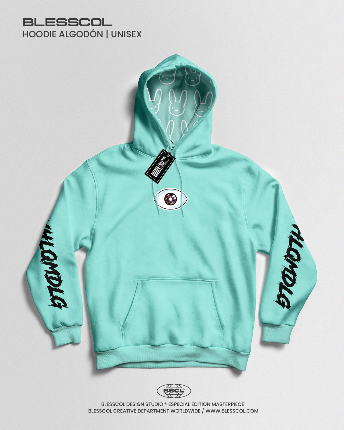 HOODIE YHLQMDLG BAD BUNNY