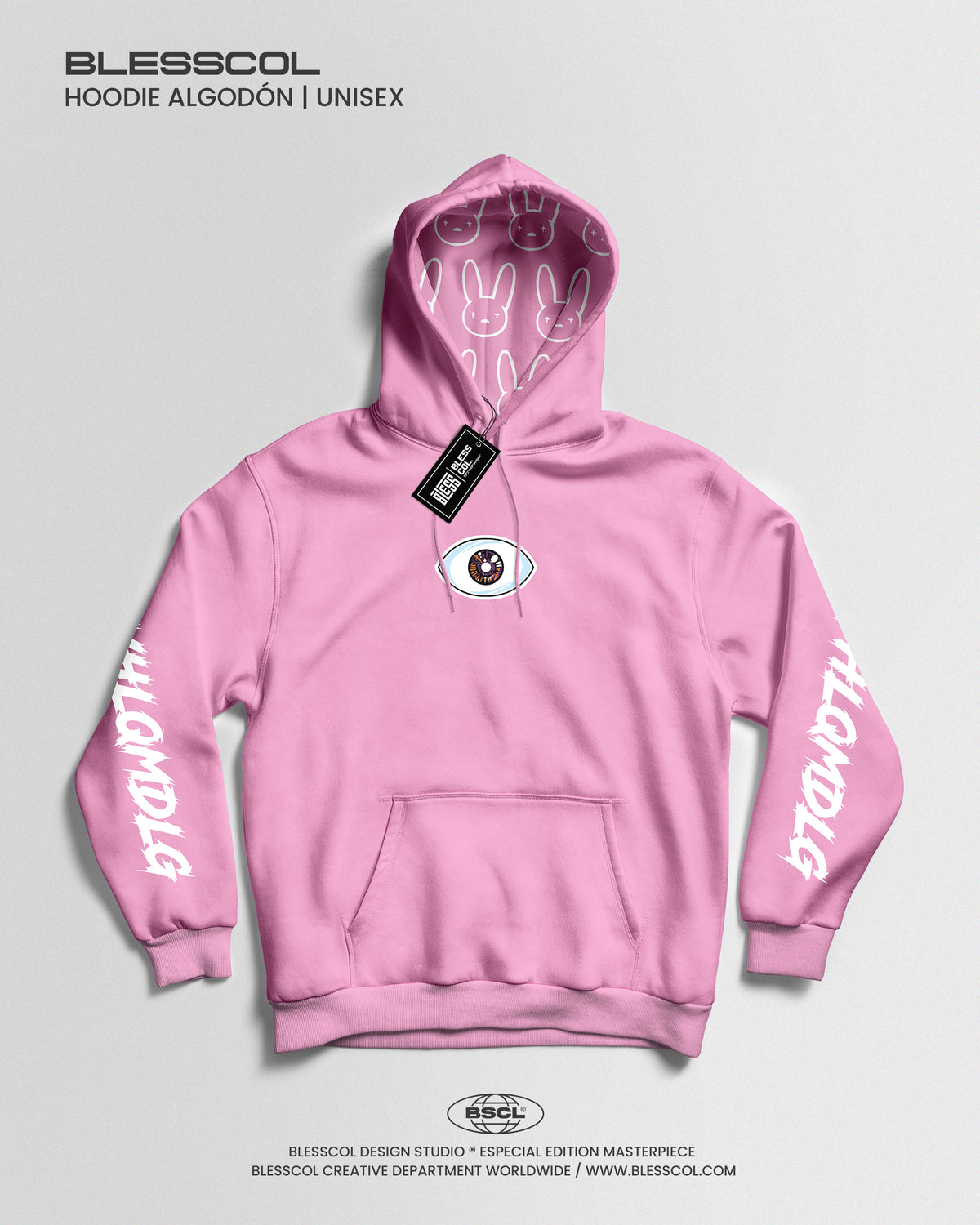 HOODIE YHLQMDLG BAD BUNNY