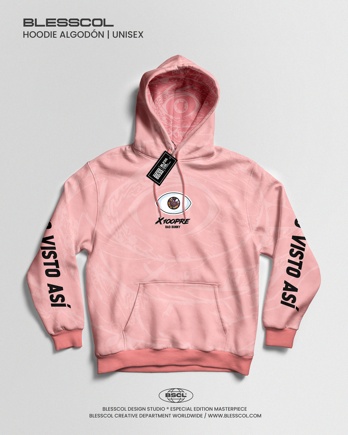 HOODIE YO VISTO ASI BAD BUNNY