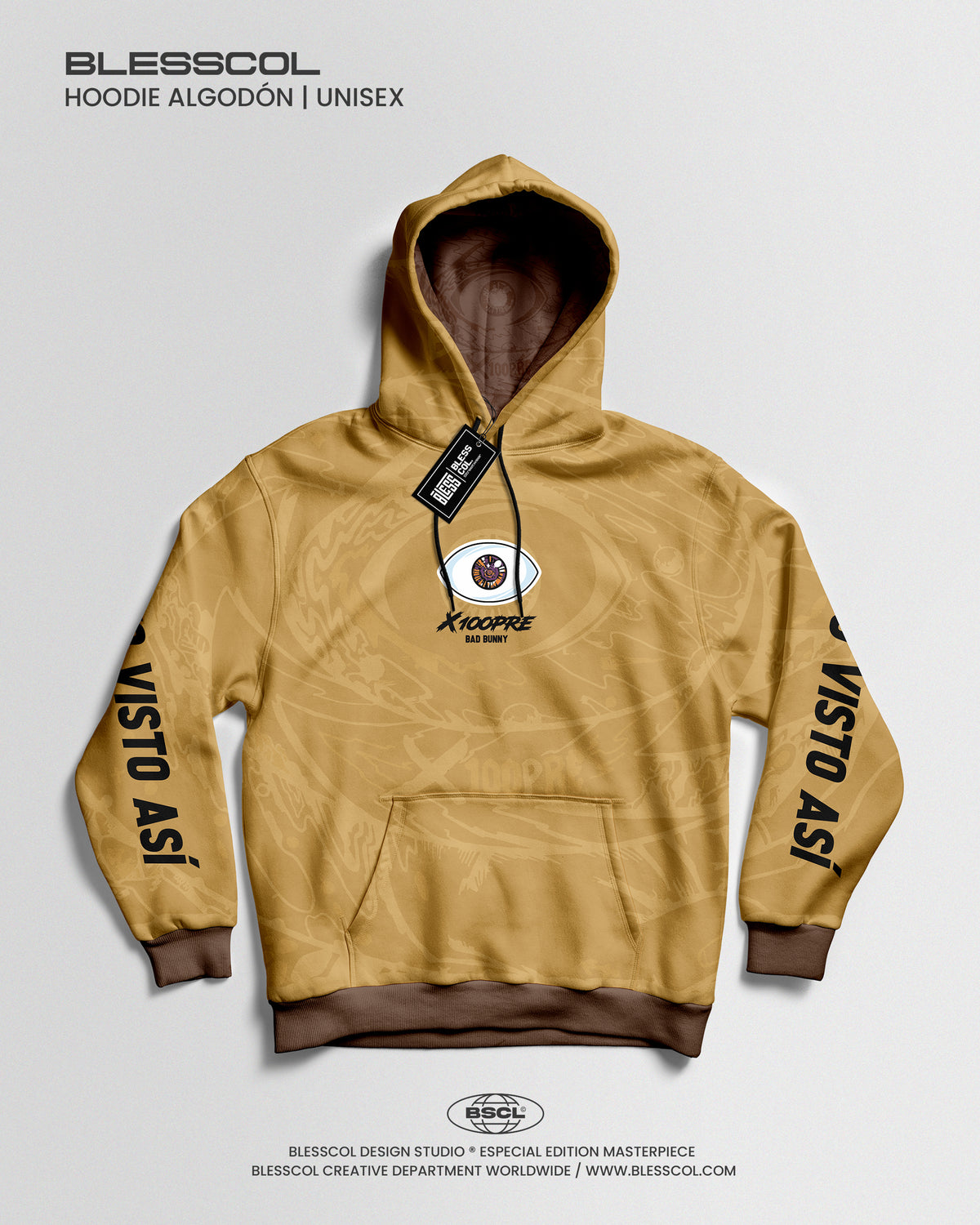 HOODIE YO VISTO ASI BAD BUNNY