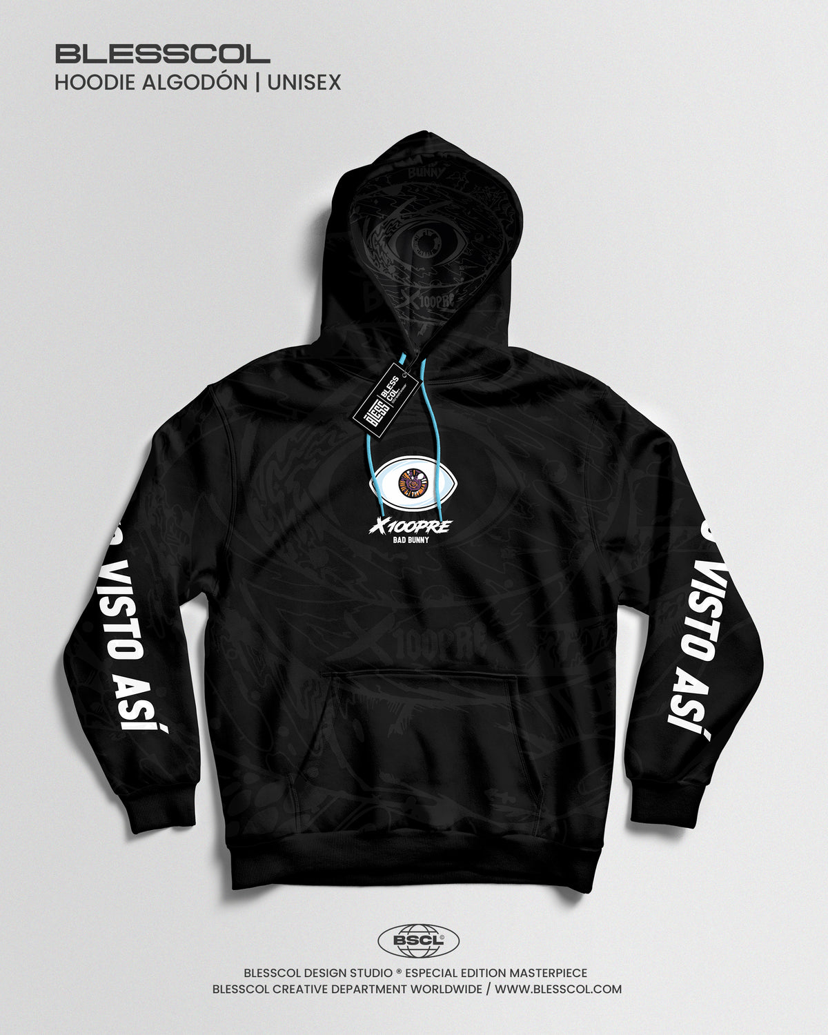 HOODIE YO VISTO ASI BAD BUNNY